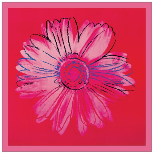 Artopweb Warhol-Daisy, C.1982 Pannello Decorativo, Legno MDF, Multicolore, 35x35 Cm