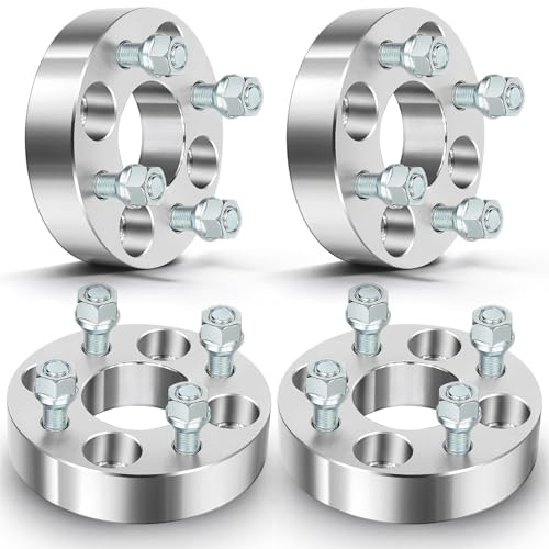ECCPP 4x100 to 4x100 Wheel Spacers 1.25 inch 4 Lug fits for 2000-2006 for Toyota for MR2 Spyder| 2004-2020 for Toyota for yaris|1992-2005 for Honda for Civic|1990-2005 for Mazda for Miata-4PCS