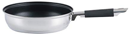 Viners Everyday Frypan, Non-Stick Stainless Steel Frying Pan with a 5 Year Guarantee, 22cm