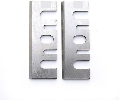 JWOO Cuchilla cepilladora de Madera de 82mm, Repuesto de Cuchillo cepillador eléctrico de Acero de Alta Velocidad for F20, 2 uds.