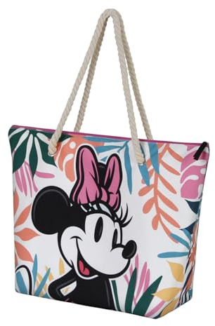 Disney Mickey Minnie Mouse-Soleil Beach Bag, 52 x 37 cm
