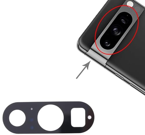 YuYue Electronic Rückseite Kamera Objektiv Glas Ersatz Ersatz Kompatibel mit Google Pixel 8 Pro 5G 6.7 Zoll