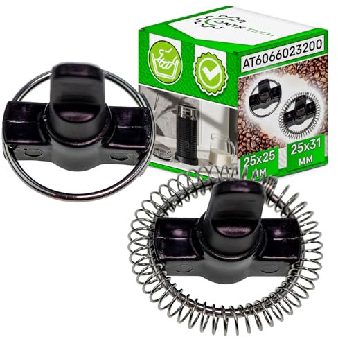 2 Piezas Espumador de Leche para Cappuccinatore con Código Original AT6066023200 para Ariete Breakfast Station 1344 para Cappuccino Vintage 2878 2882 2883 - Garantía de 5 Años - ONIX TECH
