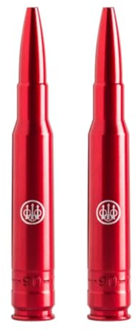 BERETTA Salvapercussori Snap Caps cal. 223 mm, in alluminio Anodizzato Rosso (Confezione da 2 pezzi)
