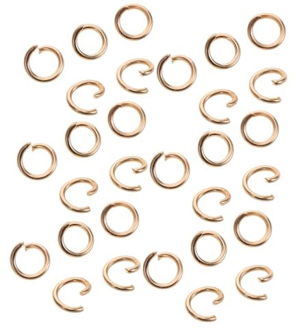 CIMAXIC 30stücke Offene Biegeringe Für Schmuckherstellung Armband Und Kettenreparatur Kleine Bastelringe Als Verbindungselemente