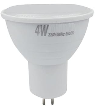 YSJX Lighting, Pack of 20, LED Spotlight MR16/GU5.3/GU10 AC220V Downlight MR16 AC12V LED Light Source Household Bulbs(Warm White,GU5.3 220V 4W)