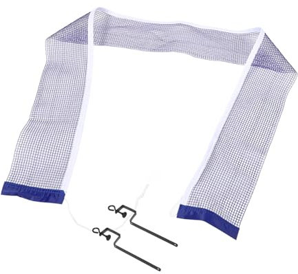 Sosoport Tischtennisnetz Aus Polyester Einstellbarer Spannung Tragbares Und Leichtes Design Geeignet Für Standardtische Im Innen Und Außenbereich Stabiler Netzrahmen Für Zuverlässiges