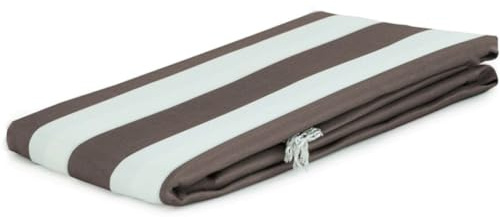 Tenda da Sole da Esterno Ombreggiante Robusto Tessuto Poliestere Riga Larga rm (Marrone, 140x300)