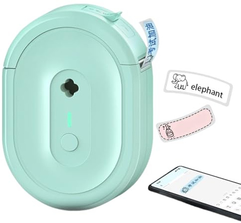 Label Printer Inkless Wireless Mini File Folders