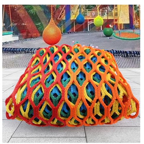 Sicherheitsnetz für Balkone und Treppen – Fallschutz für Kinder, Dächer und Baustellen (3 x 4,5 m) – vielseitig, einfach zu installieren