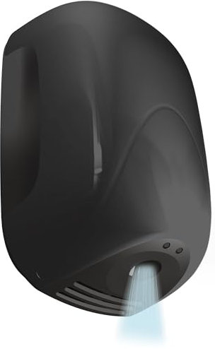 vama Asciugamani Elettrico con Fotocellula 900W Smart Jet Mini NF Nero Opaco