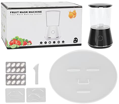 Hozee Face Cream Maker Machine, Facial Treatment DIY Fruit Vegetable Mask Maker Machine, Facial Mask Machine with Lip Eye Mold, Collagen Capsules
