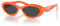 Prada Damen 0pr 26zs 55 12l08z Sonnenbrille, Orange/Abendrot im Zickzackmuster (Sunset Chevron)