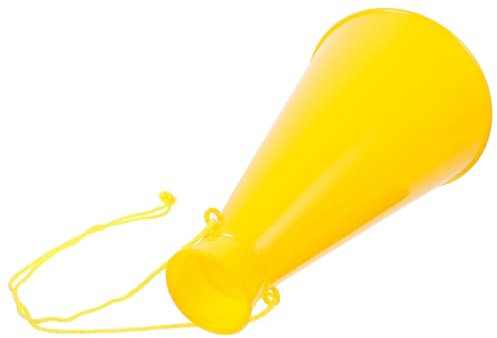 INOOMP Jubelhorn Megafon-megaphon Stierhorn Laut Prost Party-krachmacher-Spielzeug Jubelndes Horn Lautes Megaphon Handmegaphon Sport Jubelndes Megaphon Kleinkind Plastik Groß Fußball