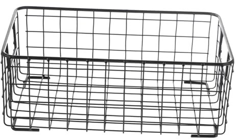 Zerodeko Cestino Portafrutta Moderno in Ferro Piccolo Cestino in Filo Metallico Per Frutta E Verdura Decorative Da Cucina