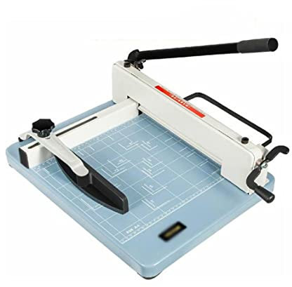 Gemüsezerkleinerer und Würfelschneider, 12-Zoll-Handpapierschneider, robuster 300-500-Blatt-Aktenvernichter für Fabrikschulbürozubehör