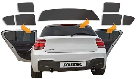 FOLIATEC ProShape Scheibentönungsfolie passgenaue 2D Tönungsfolie für VW Golf 7 Variant, 95% Verdunkelung