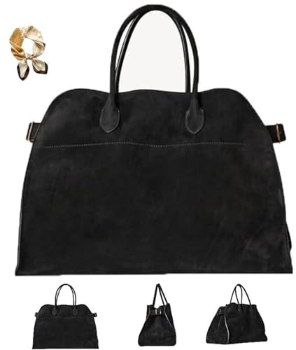 Generisch Leather Tote Bag for Women,Large Capacity Shoulder Bag,Luxury Retro Casual Hobo Purse