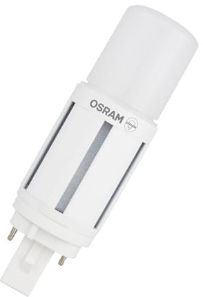 OSRAM LED Stiftsockellampe DULUX G24d 9,5W kaltweiß 6500K vertikal, LED Ersatz für KLL, IP20, quecksilberfrei, 30000 h, einfache Montage, Tageslichtweiß