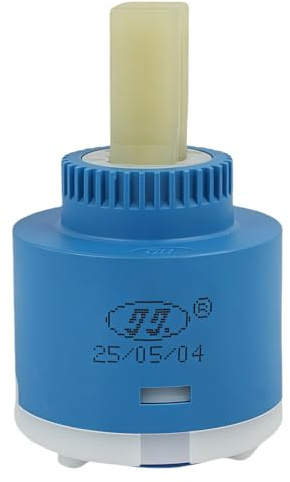 Hochwertige Keramik Kartusche 40MM, Wasserhahn Ersatzkartusche geeignet für Küchenarmatur und Waschtischarmatur, Langlebig und Leicht zu Installieren (40mm)