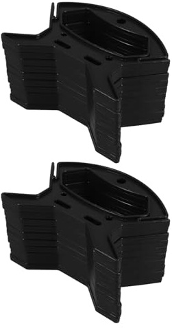 Sewroro 20pcs Small Cable Organizer Winder Set Cord Storage Reel Wire Spool Winder for Charging Cables and Audio Video Cords Black Suitable for Home and Office