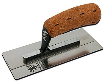 NELA Premium NELAFLEX Glättekelle 200 x 80mm rostfrei Glättkelle Traufel Glätter 100% Made in Germany