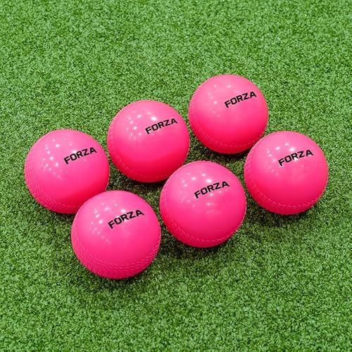 FORTRESS Kwik cricket vindbollar [6 pack] – Kwik cricketbollar – orange eller rosa (rosa, senior)