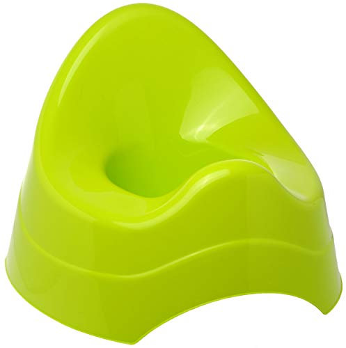 Töpfchen/Nachttopf/Babytopf - grün - apfelgrün - Bieco - mit großer Lehne + Spritzschutz - Babytöpfchen/Kindertopf/Lerntöpfchen - Toilettentrainer gro..