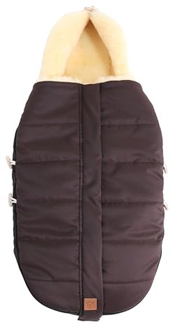 Kaiser ALLEX Lammfell Fußsack medizin (Brown)