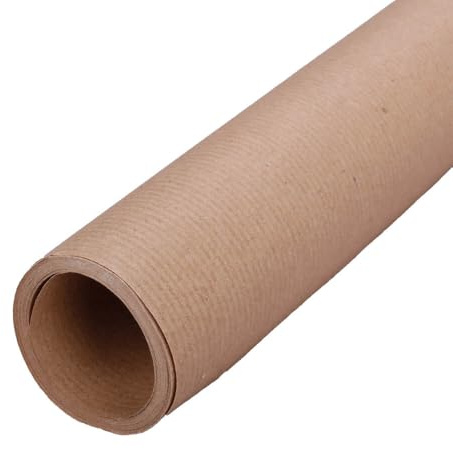 Wertpack Geschenkpapier, Braun, 70 g/qm, 100 cm x 25 m, 1 Rolle(n)