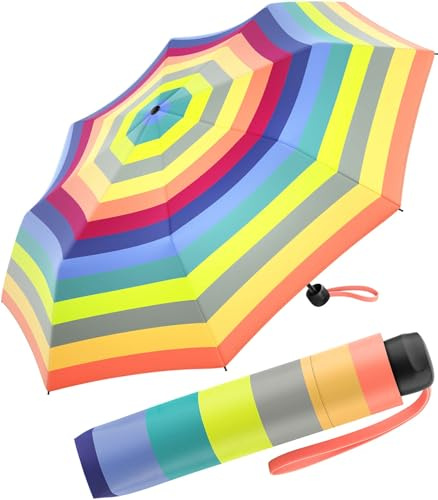 Paraguas de bolsillo Benetton Super Mini Dots, 95 cm, Clásico
