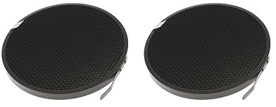 Lot de 2 grilles en nid d'abeille à 40 degrés pour réflecteur diffuseur diffuseur abat-jour plat 17,8 cm