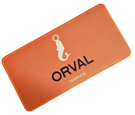 Tapis de Bar Orval, Orange, Collection Trappiste, pour Collectionneurs, Orval