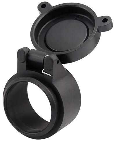 Objektiv för gevärskikare， 1 st Dia 25-69 mm kikarsikte linsskydd Flip Spring Up Quick Open linsskyddsskydd Dammskydd for jakt Kikare Kikare Sikte