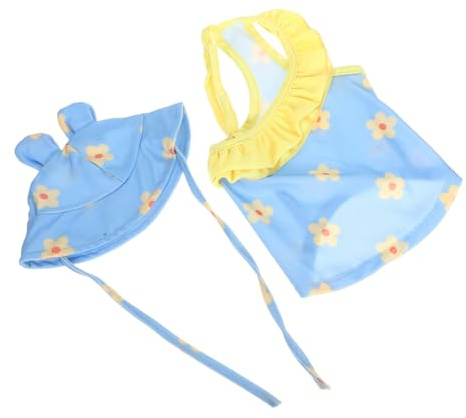VILLFUL Trajes De Baño para Mascotas Bikini De Perros Bañadores para Perros Pequeños con Protección Solar Vestido De Playa para Cachorros De Verano Conjunto De Disfraz