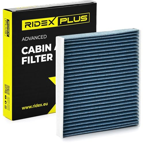 RIDEX PLUS 424I0032P Innenraumfilter Pollenfilter Aktivkohlefilter Höhe: 35 Breite: 210 Länge: 235 Kompatibel mit FORD MONDEO IV Turnier BA7 Focus II Schrägheck DA, HCP, DP S-MAX WA6, VOLVO V50 545
