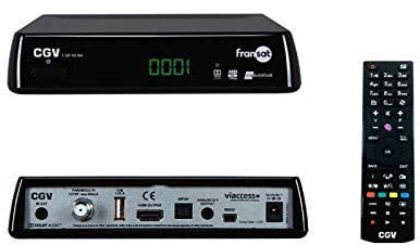 Satellite HD E-Sat HD-W4 Receiver (without French Card)