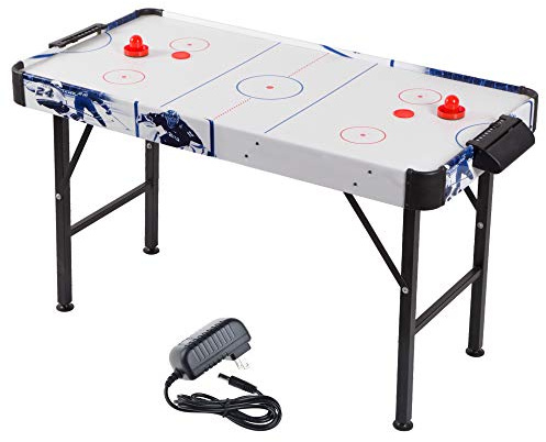 Point Games Air Hockey Table for Kids - Electric Powered Air Hockey Game - Foldable & Tabletop - Air Hockey for Kids & Adults - Games for Girls & Boys