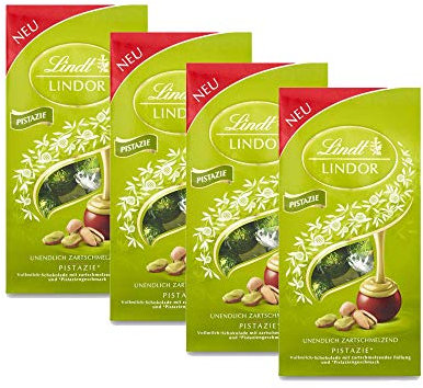 Lindt Lindor Pistazie 4x137g