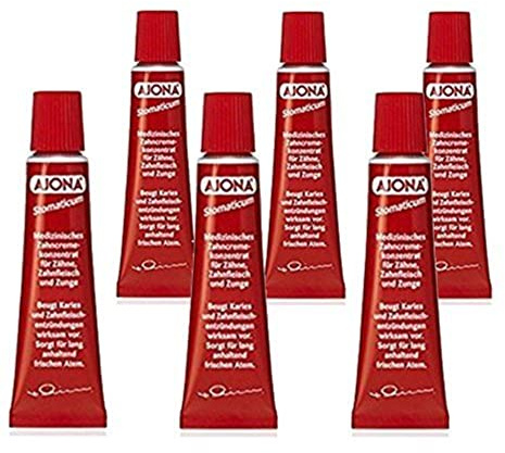 Ajona Stomatikum Toothpaste 25ml (Pack of 6)