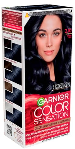 Garnier Color Sensation Vivids Blue Haarfarbe Permanent 2.10 Deep Blue