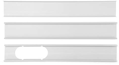 EsportsMJJ 3Pcs 1.9 M Kit Scorrevole Finestra Regolabile Piastra Vento Climatizzatore Per Condizionatore D'Aria Portatile
