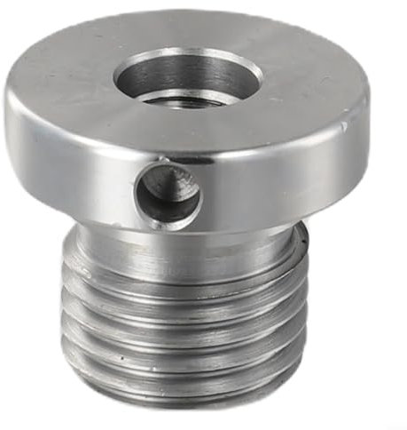 Holzdrehfutter-Adapter, Drehmaschine, Spindeladapter, Schraubgewinde, Spindeladapter, Bohrfutteradapter, Reduzierhülse (33 mm auf 18 mm)