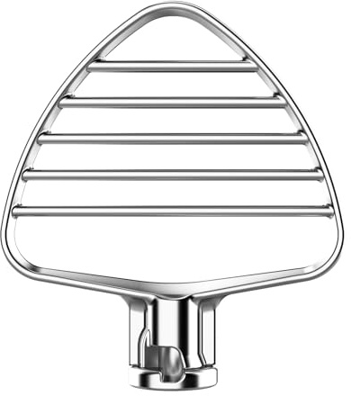 KITOART Stainless Flat Beater for KitchenAid 4.5/5QT Tilt Head Stand Mixer