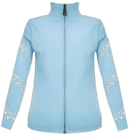LIUHUO Giacca da Allenamento per Ragazze – Top da Allenamento Elegante e ventilato, Nero, 10-12 Jahre