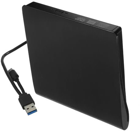 CIYODO External Dvd Drive Cd Burner Usb Type-c No Installation Required Fast Speed