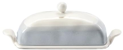 GEK208130 Boite a Beurre Beurrier, Céramique avec Couvercle, Beurrier, Haute Valeur esthétique, Fromage, Boîte à Beurre, Boîte de Conservation Comptoir