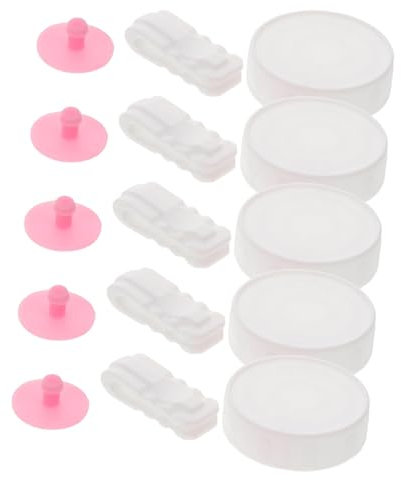 SOLUSTRE 1 Set Vakuumbeutelstopfen Zubehör: Vakuumstopfen Dichtungskappen Beutelventile Streifen Verschlussclips Kompression Mit Bequemer Verwendung