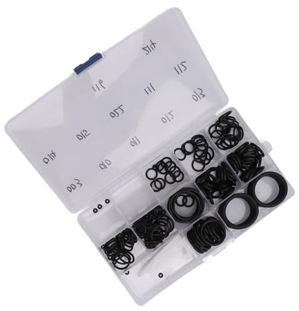 Haofy 170pcs Diving O Rings Tauchschläuche O Ring Set für Glatte Atmung, Tauchausrüstung Ringe für Unterwasserfotografie