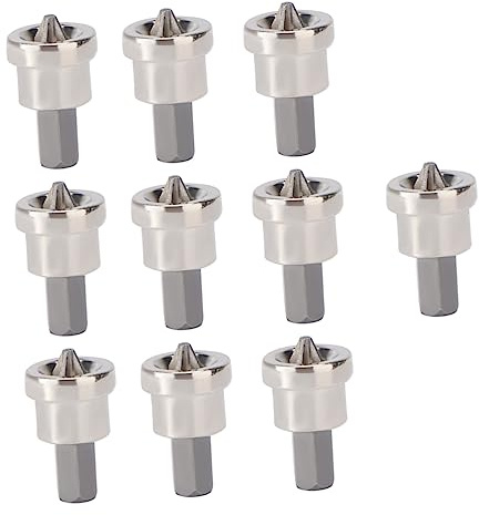 Tofficu 10pcs Drywall Bits Screwdriver Bits for Depth Stop Locating Screws for Plasterboard